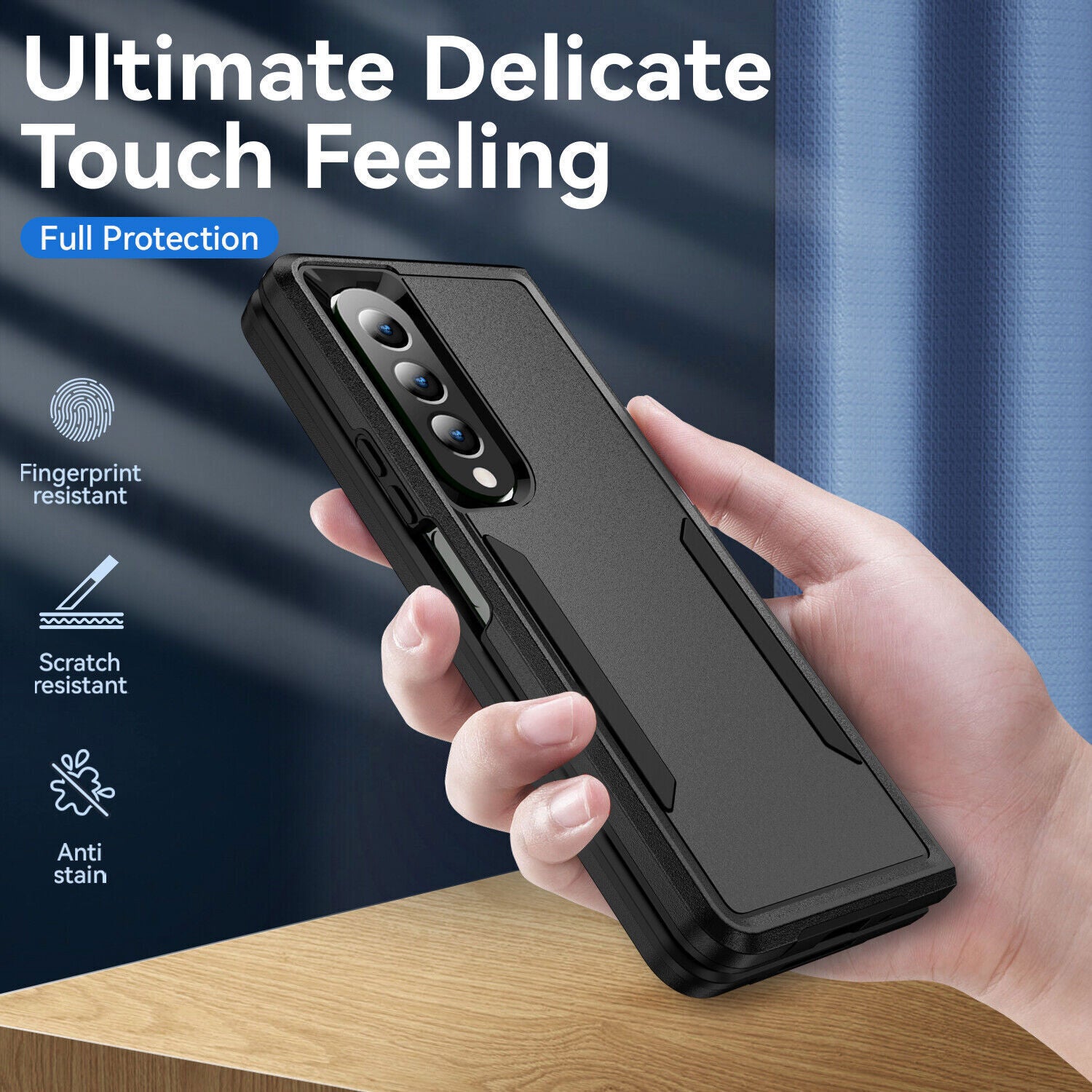 Coque hybride fine pour Samsung Galaxy Z Fold 6 5G Coque hybride fine pour Samsung Galaxy Z Fold 6 5G